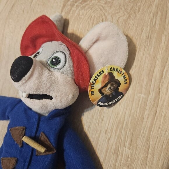 Chuck E Cheese Limited Edition Paddington Bear 2014 Mouse - Picture 3 of 5